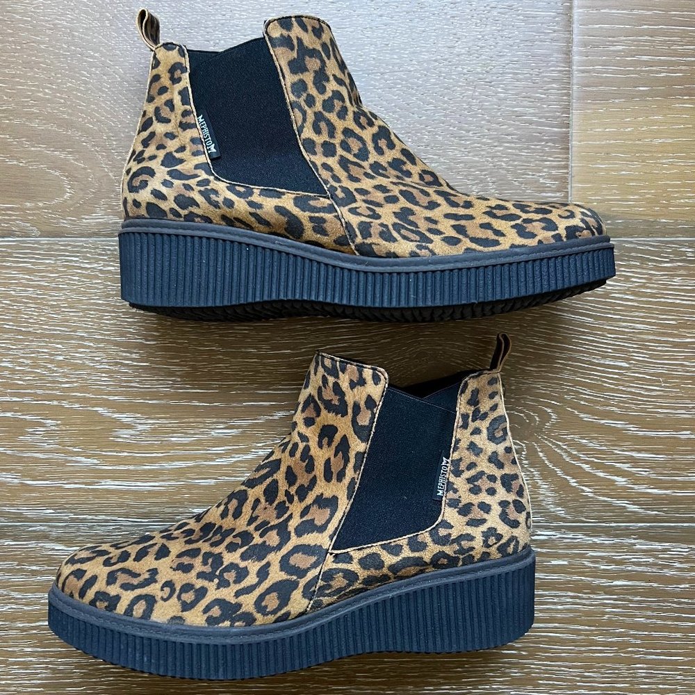 NWOT Mephisto Emie Suede Bootie - Leopard!